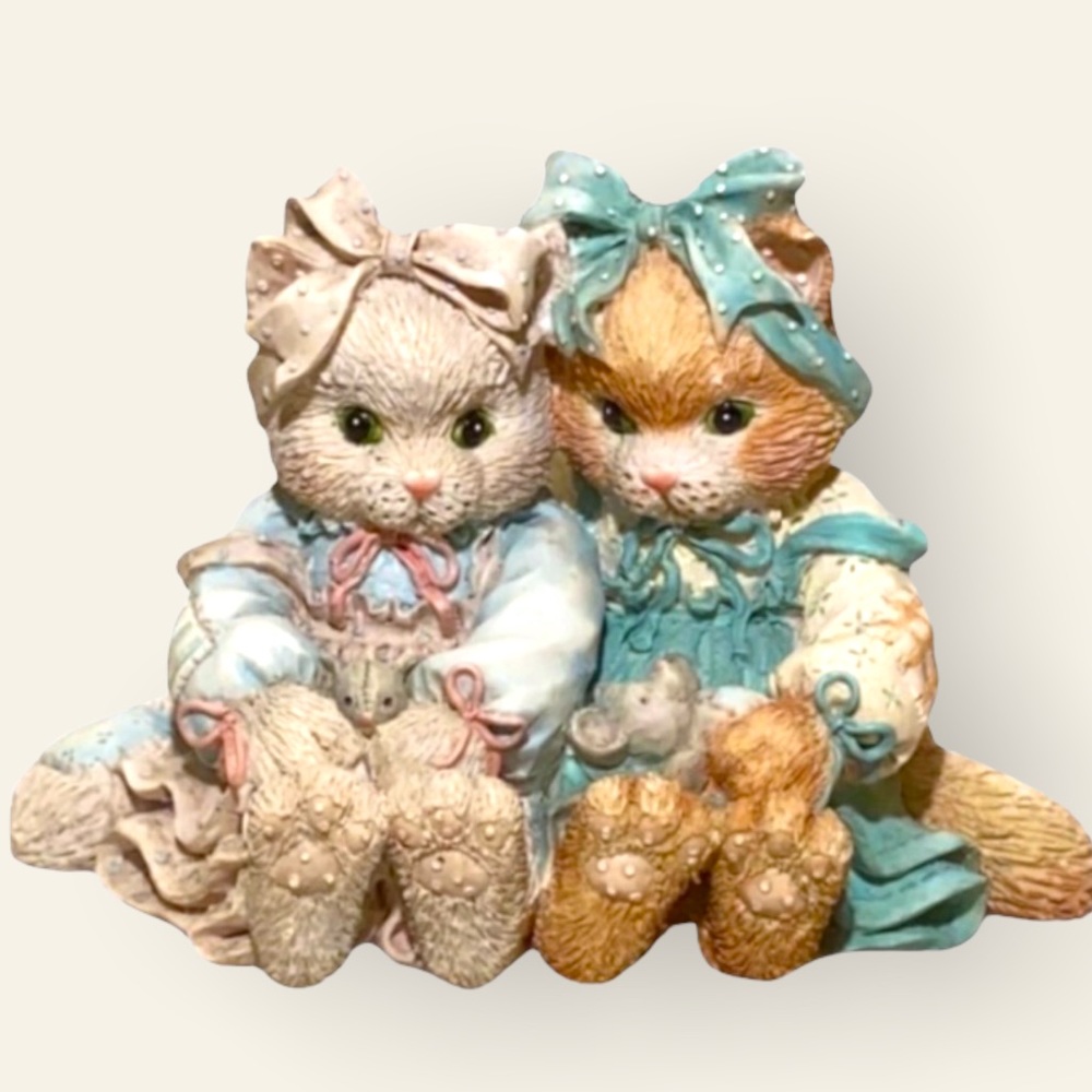VTG Calico Kittens • “We’re A Purr-fect Pair”